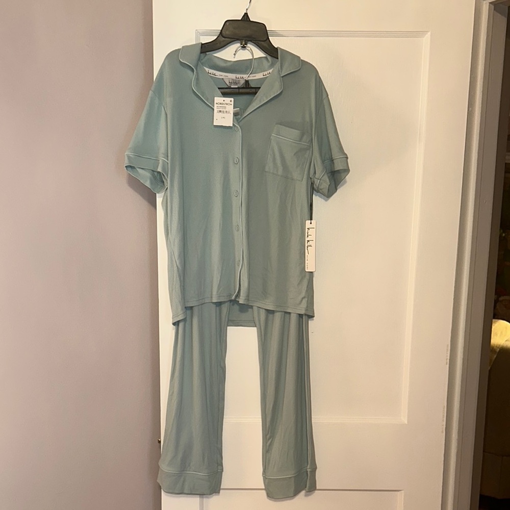 Eberjey Light Blue Pajama Set